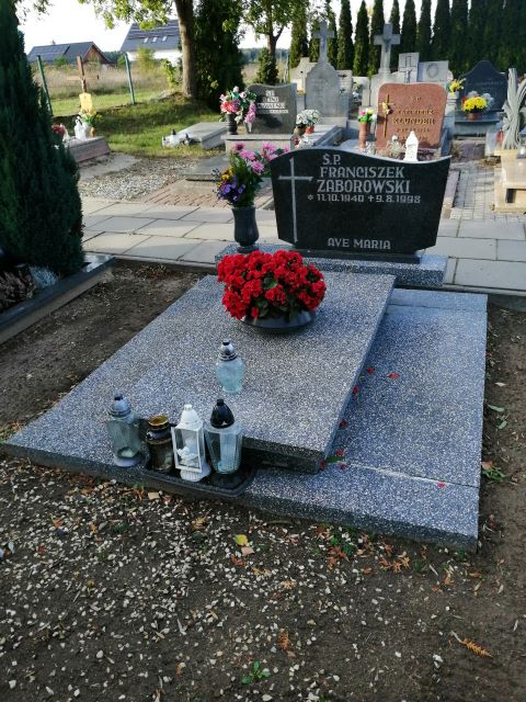 Franciszek Zaborowski 1940 Kokoszkowy - Grobonet - Wyszukiwarka osób pochowanych
