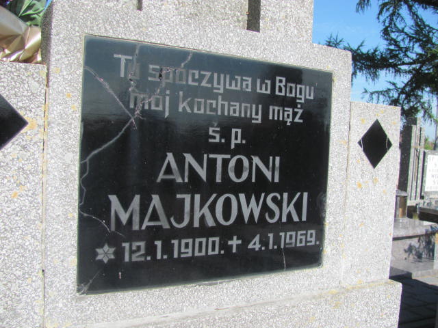 Antoni Majkowski 1900 Kokoszkowy - Grobonet - Wyszukiwarka osób pochowanych